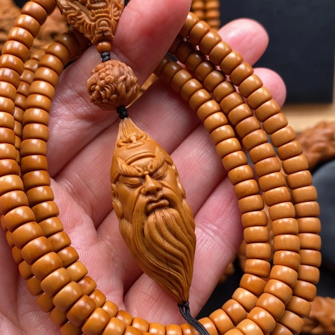 橄榄核手串/手链关公脖挂