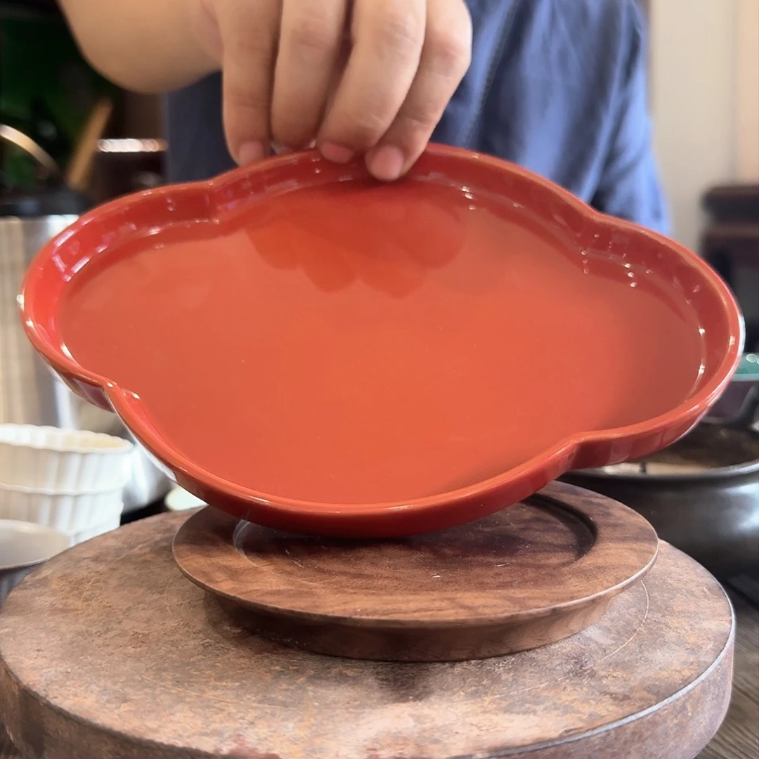 龙窑柴烧精品壶承