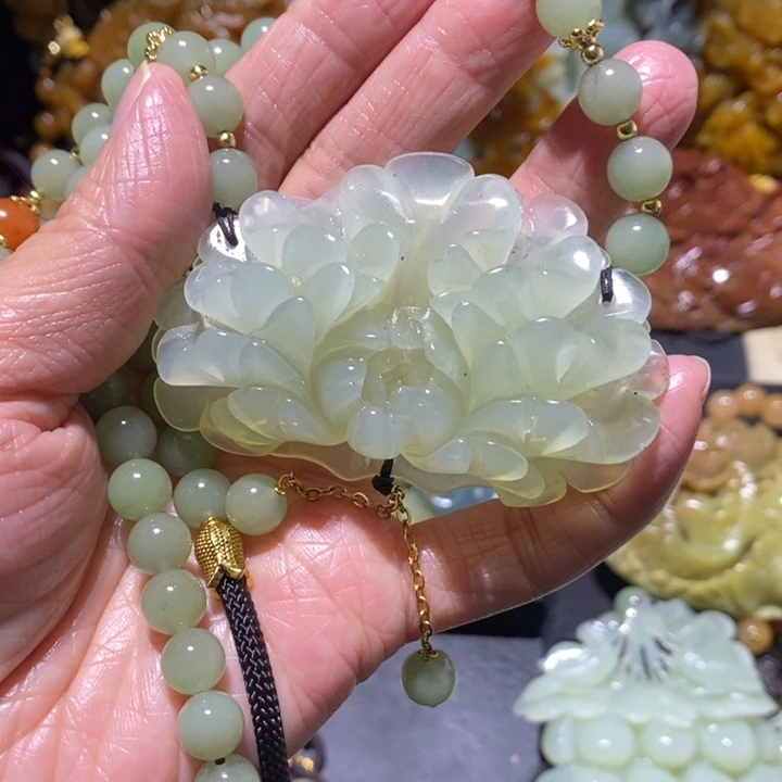 岫玉岫玉吊坠未镶嵌