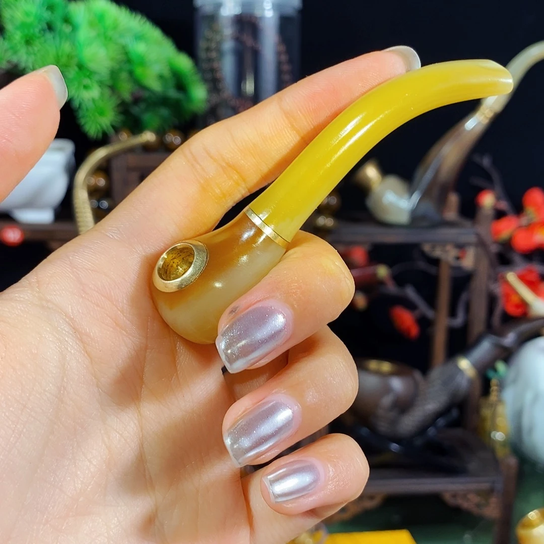 高端定制金丝楠烟嘴