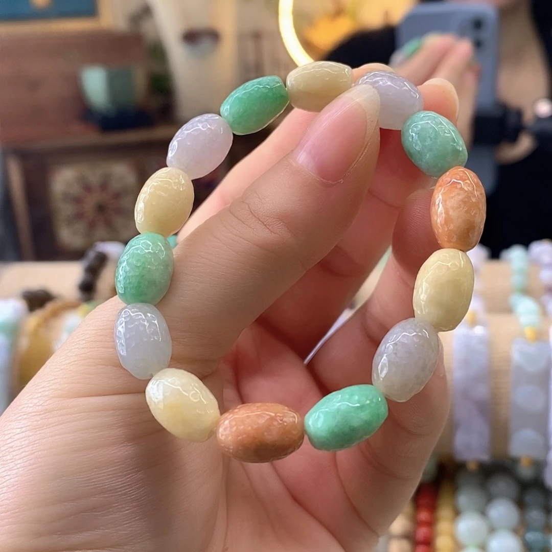 翡翠未镶嵌挂件翡翠手串