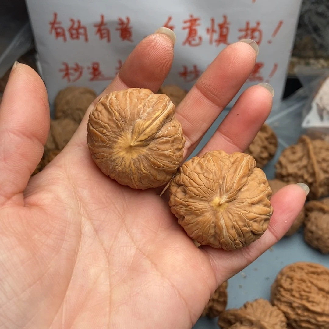 文玩核桃把件如**行一帆17