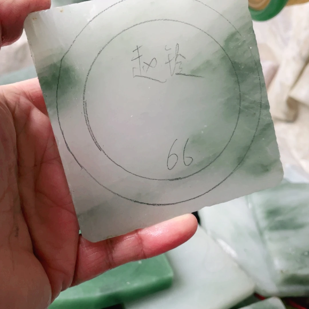 定制石英质玉赵****糖手镯66圈口