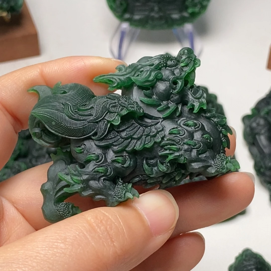 )***一定制翡翠未镶嵌纯天然翡翠A货