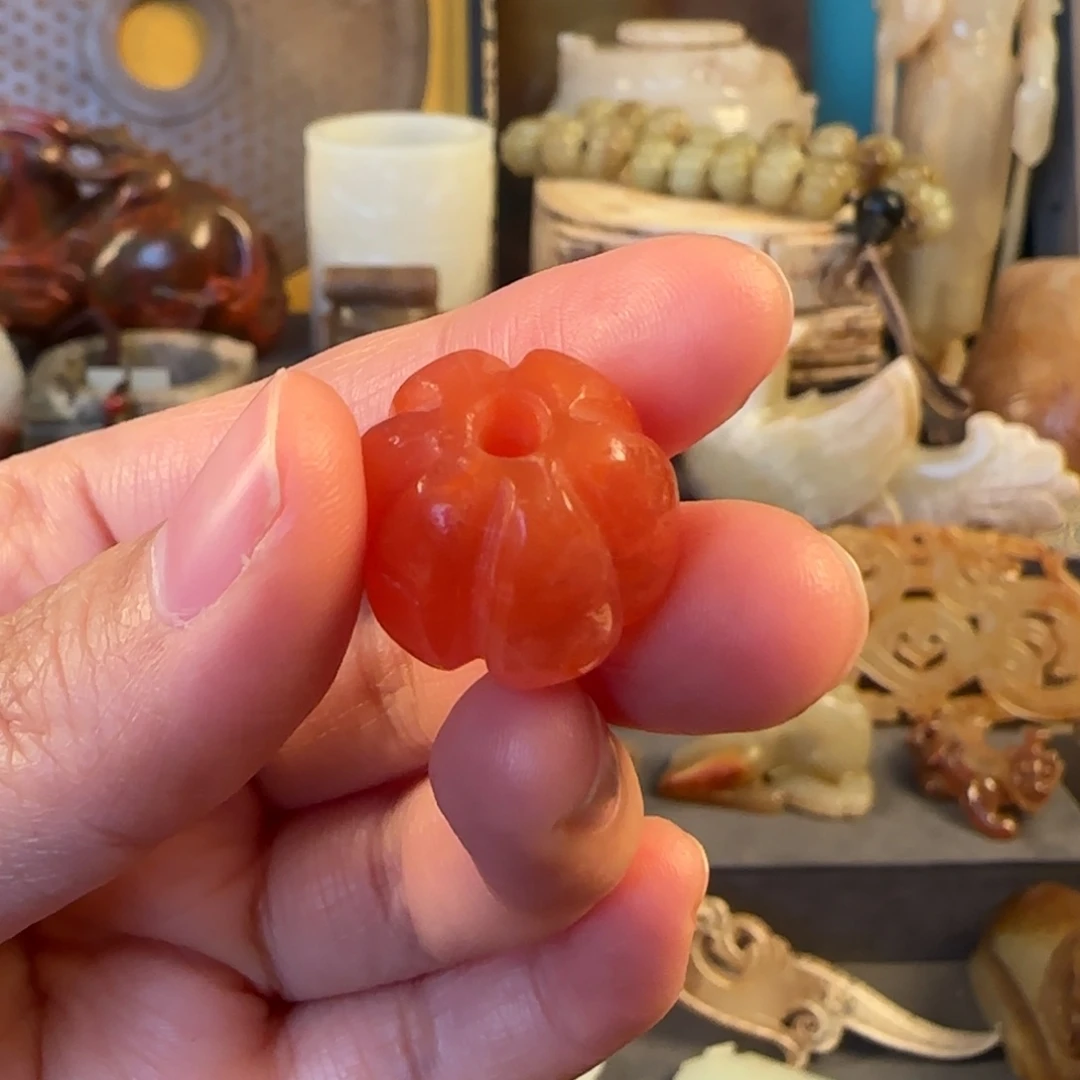 南红玛瑙合金颈饰