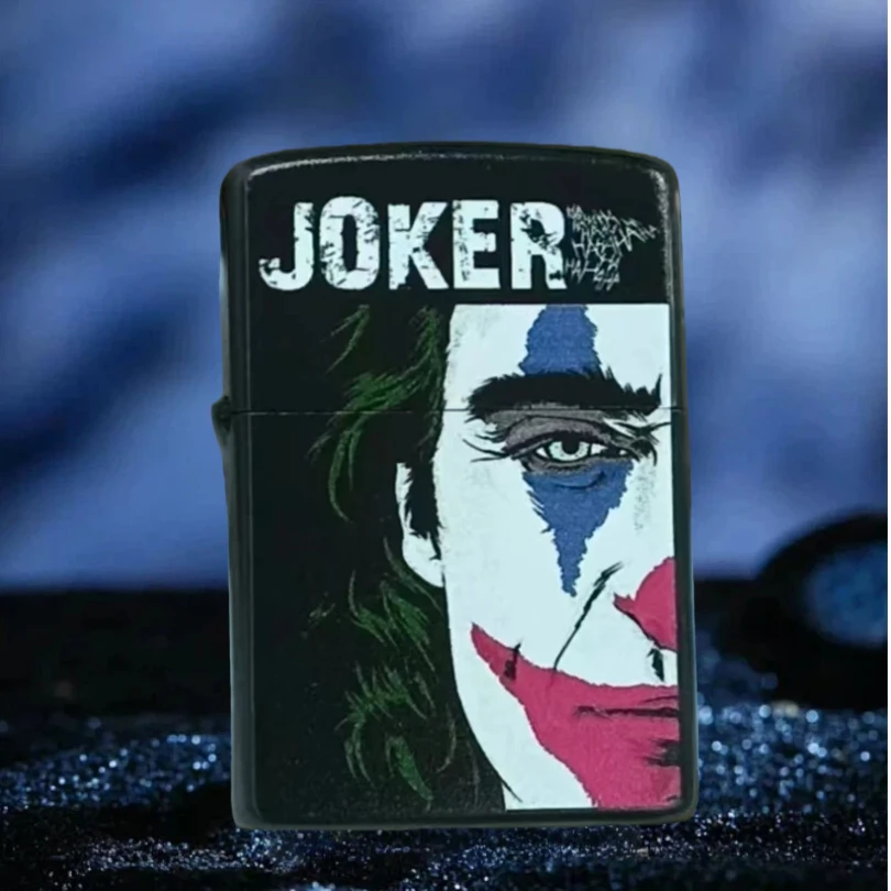 小丑煤油防风打火机男士送男友达人2无油