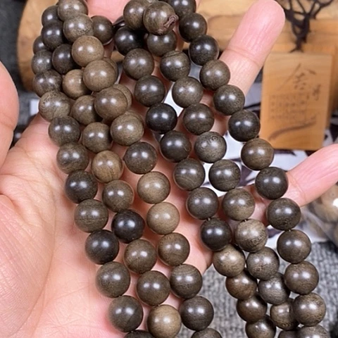 檀香木手串/手链清*老山檀香阴沉1.0/108