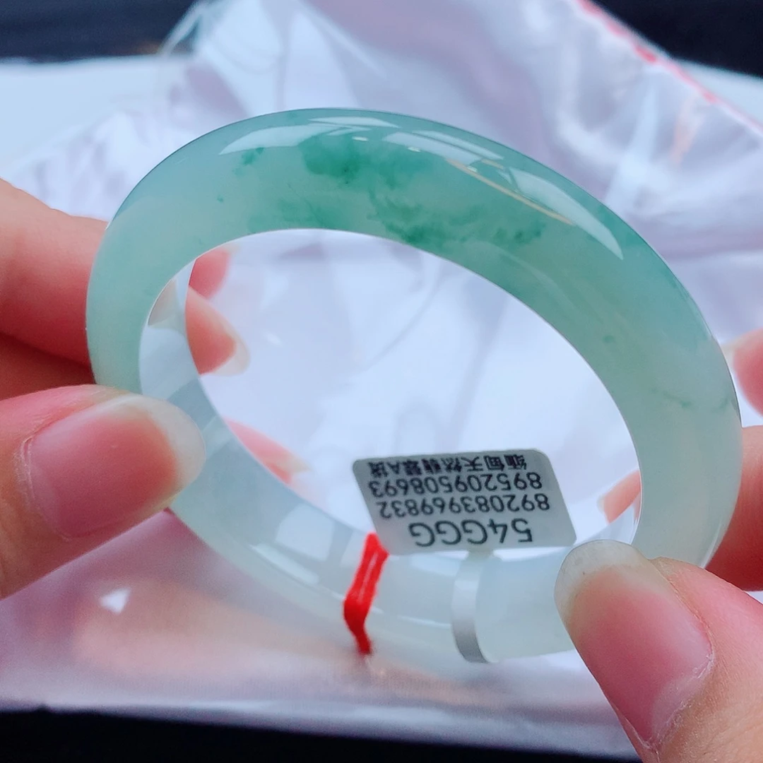 翡翠未镶嵌手镯天然缅甸翡翠A货手镯