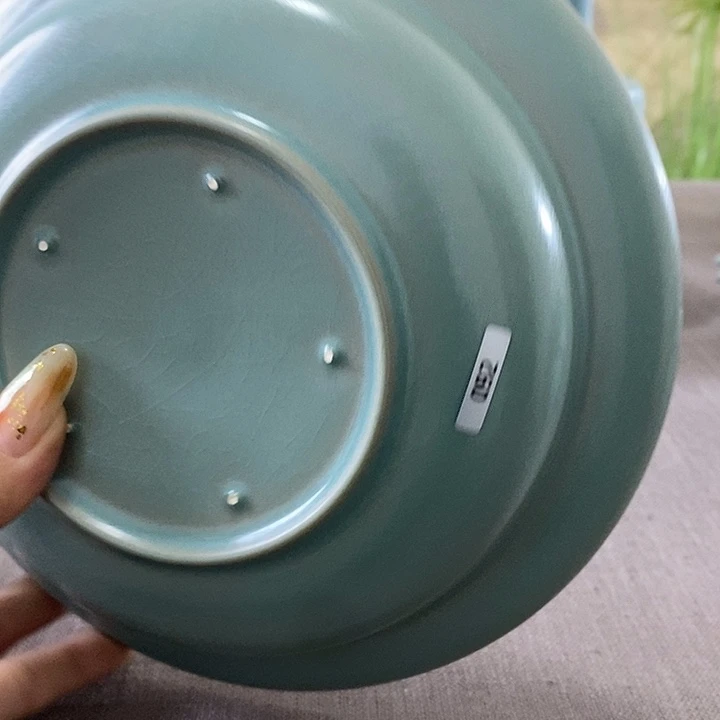 瓷片折腰盘一一一一一一一