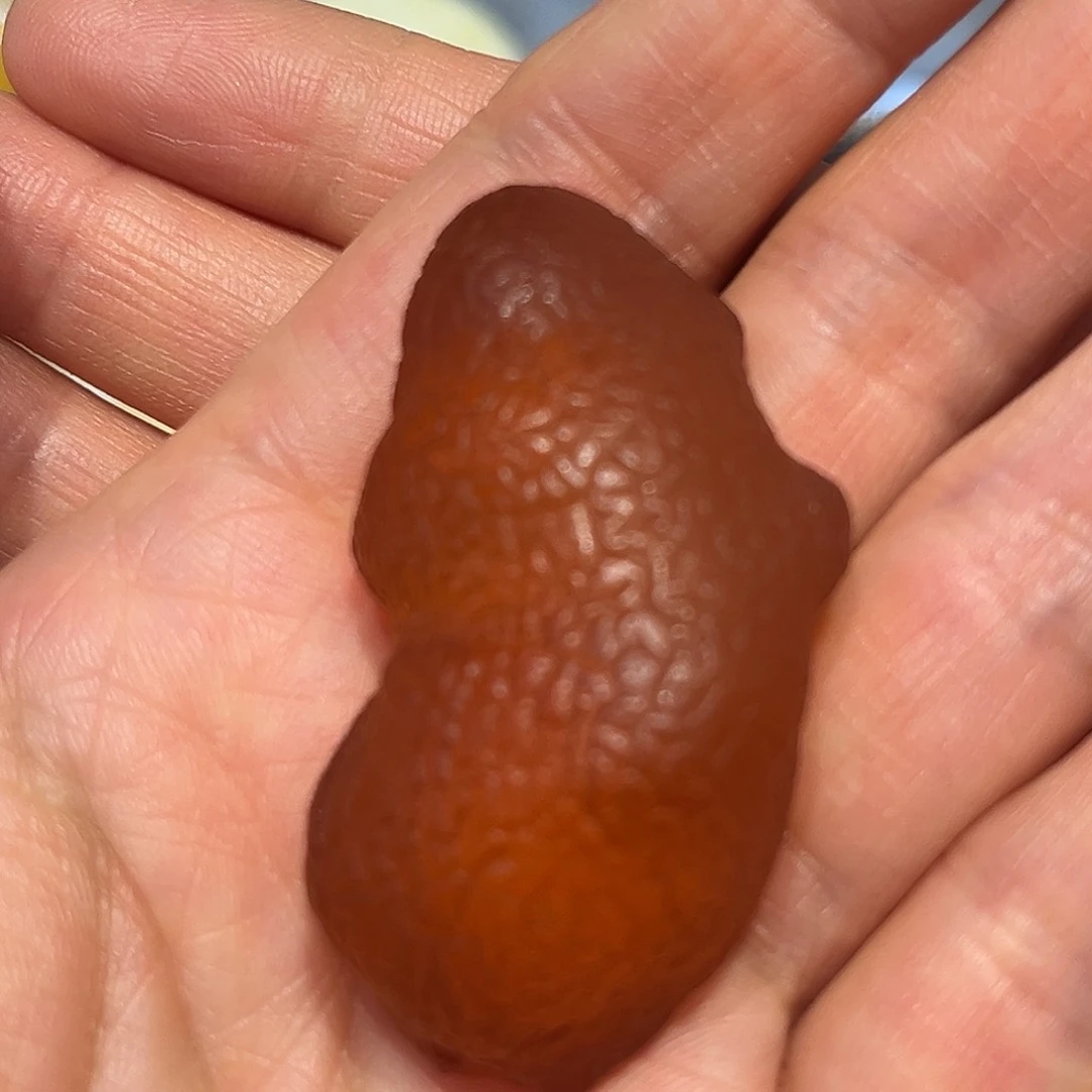 琥珀颈饰未镶嵌蜜蜡吊坠