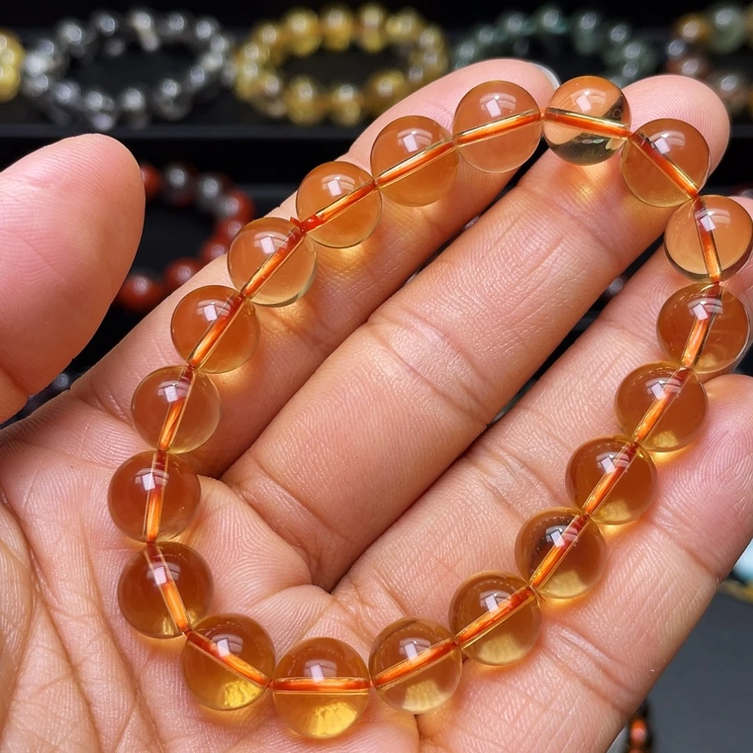 手链水晶未镶嵌巴西暴力黄10+m