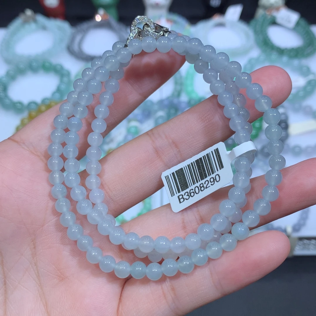 未镶嵌手串翡翠天然