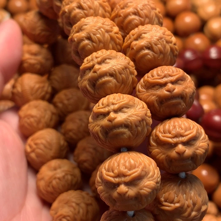 【闪购商品】猴头核桃手串阿****i悟空