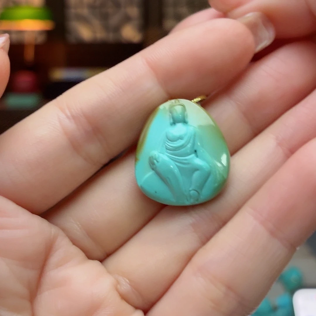 未镶嵌绿松石珠宝奇石