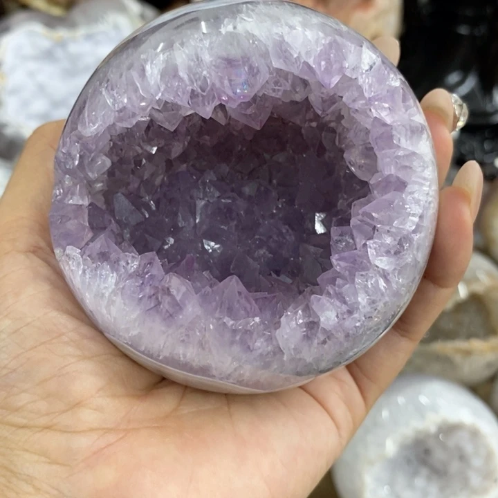 未镶嵌珠宝半成品紫晶