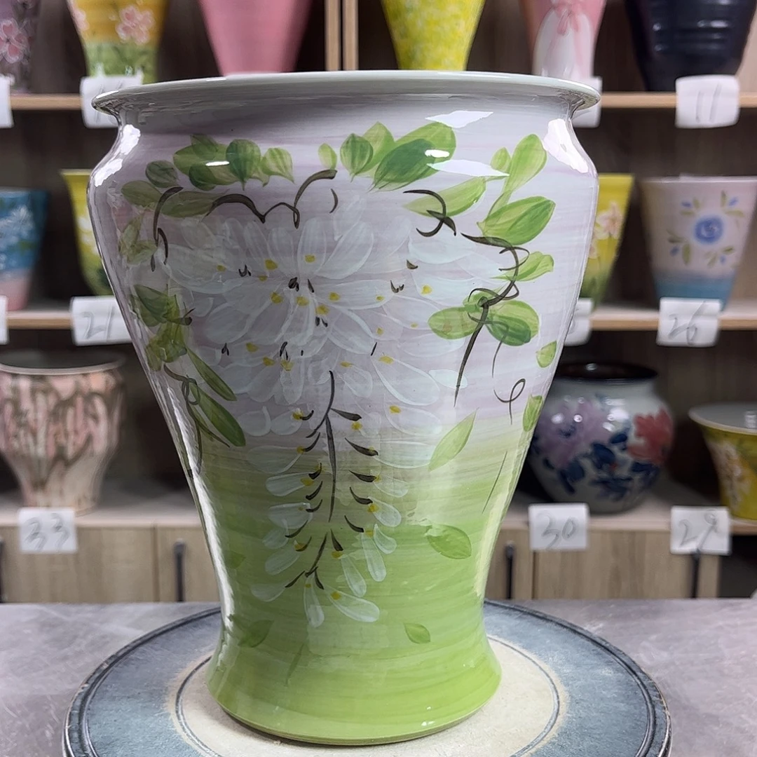 景德镇陶瓷花盆花盆