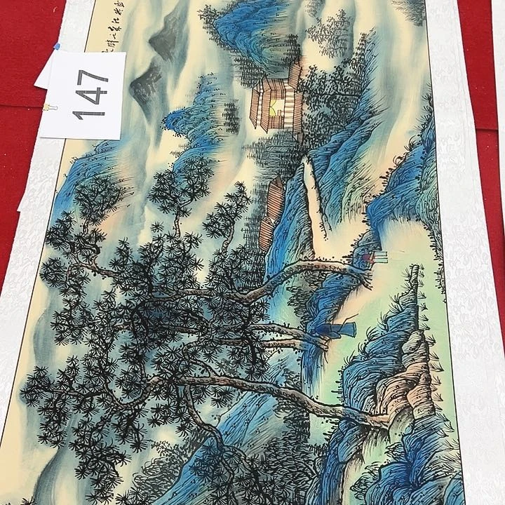 国画新年快乐开开心心