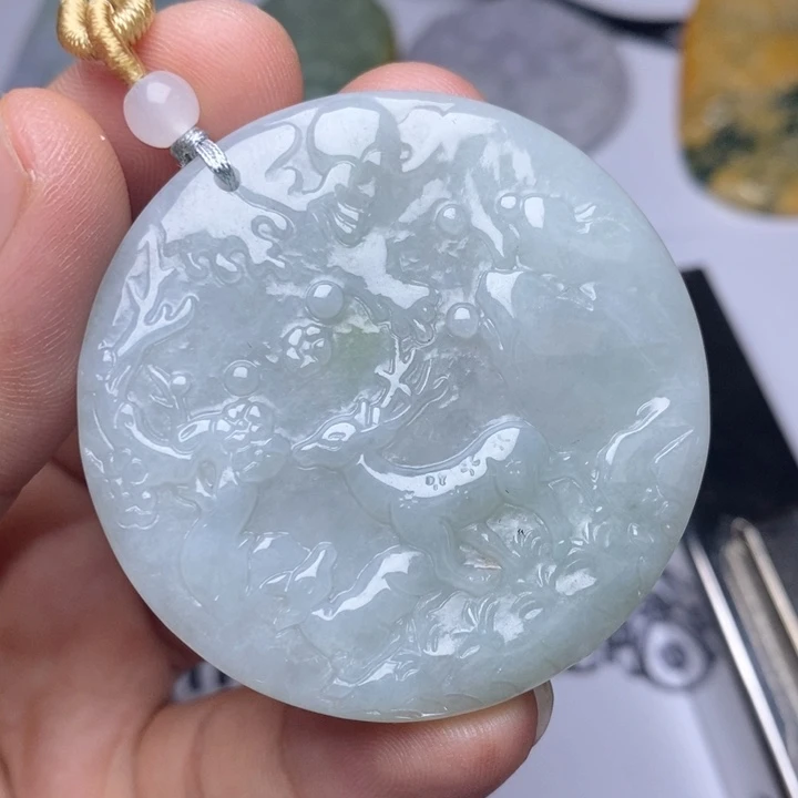 颈饰未镶嵌翡翠翡翠