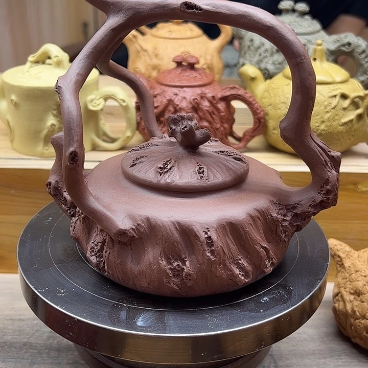 茶壶紫砂全手工制作