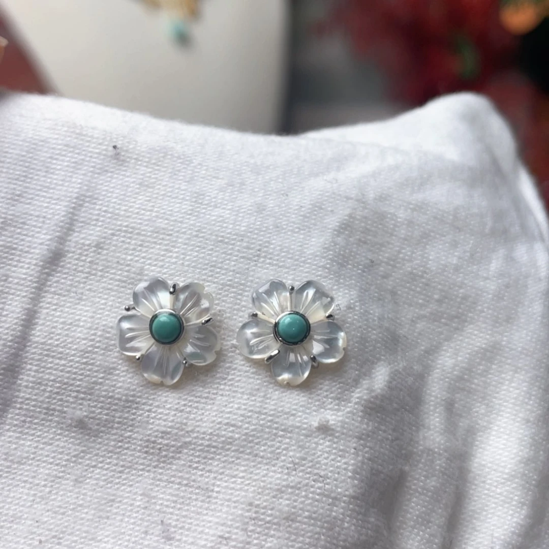 南红玛瑙配饰银S925镶嵌