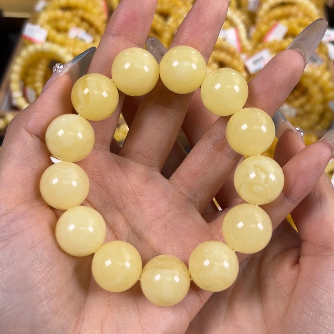 裸石琥珀未镶嵌踏*白蜡17+