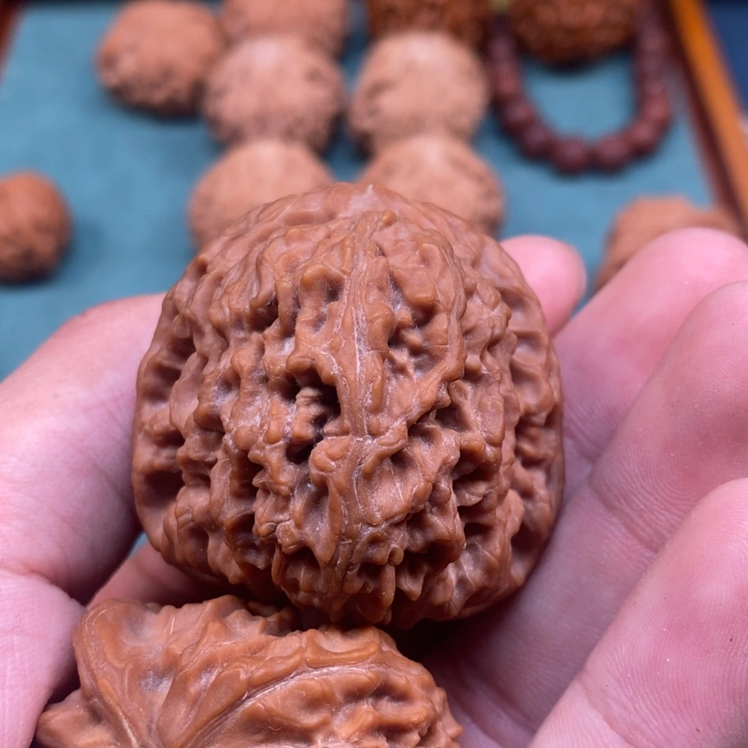 心***处文玩核桃吊坠全品卍字毕业