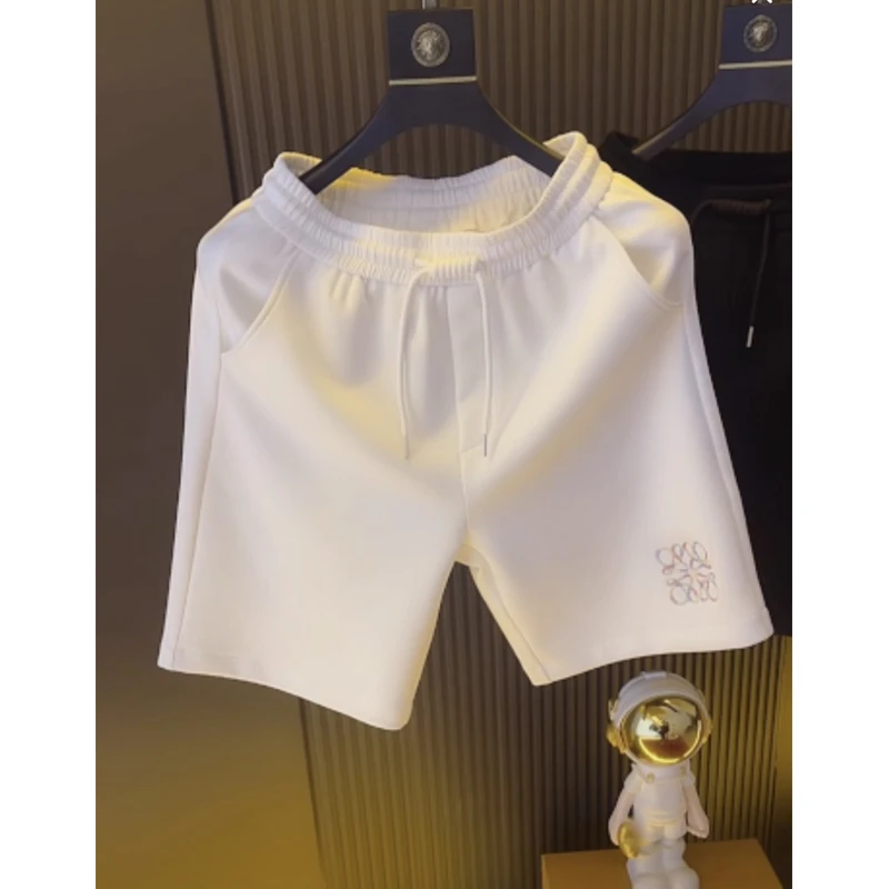 短裤2025新款透气时尚潮流五分裤男休闲韩版短裤罗威欧萨设计师款