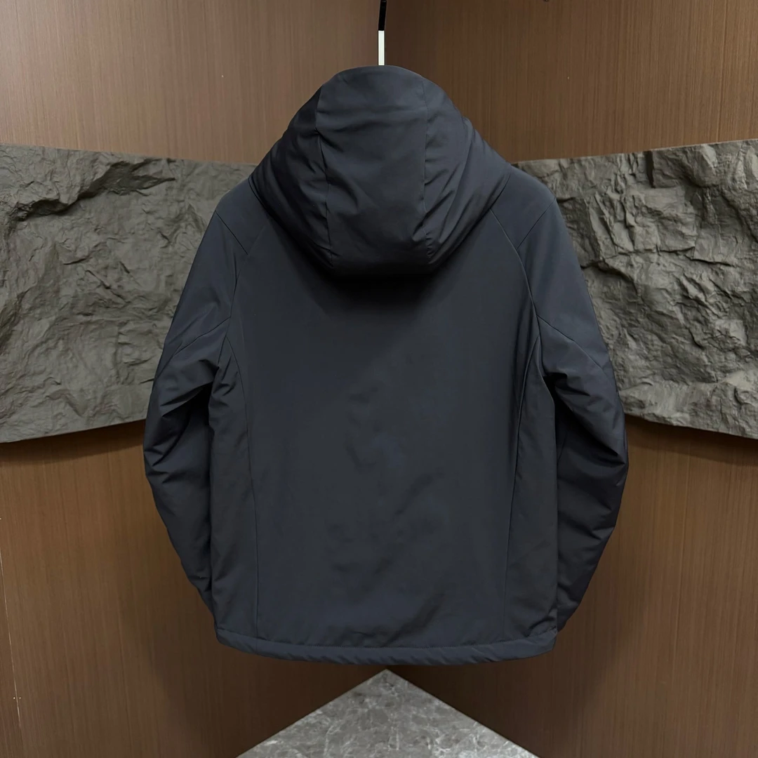 6622早冬新款薄棉外套户外软壳连帽冲锋衣保暖夹克