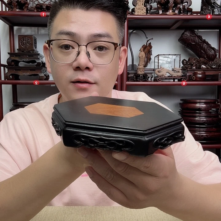 紫光檀工艺品底座