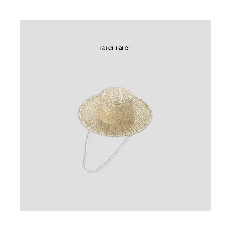 【rarer rarer】2406020 法式珠珠草编帽