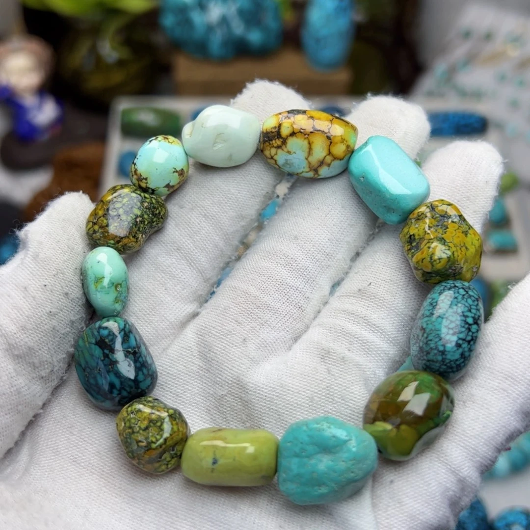 绿松石珠宝奇石未镶嵌