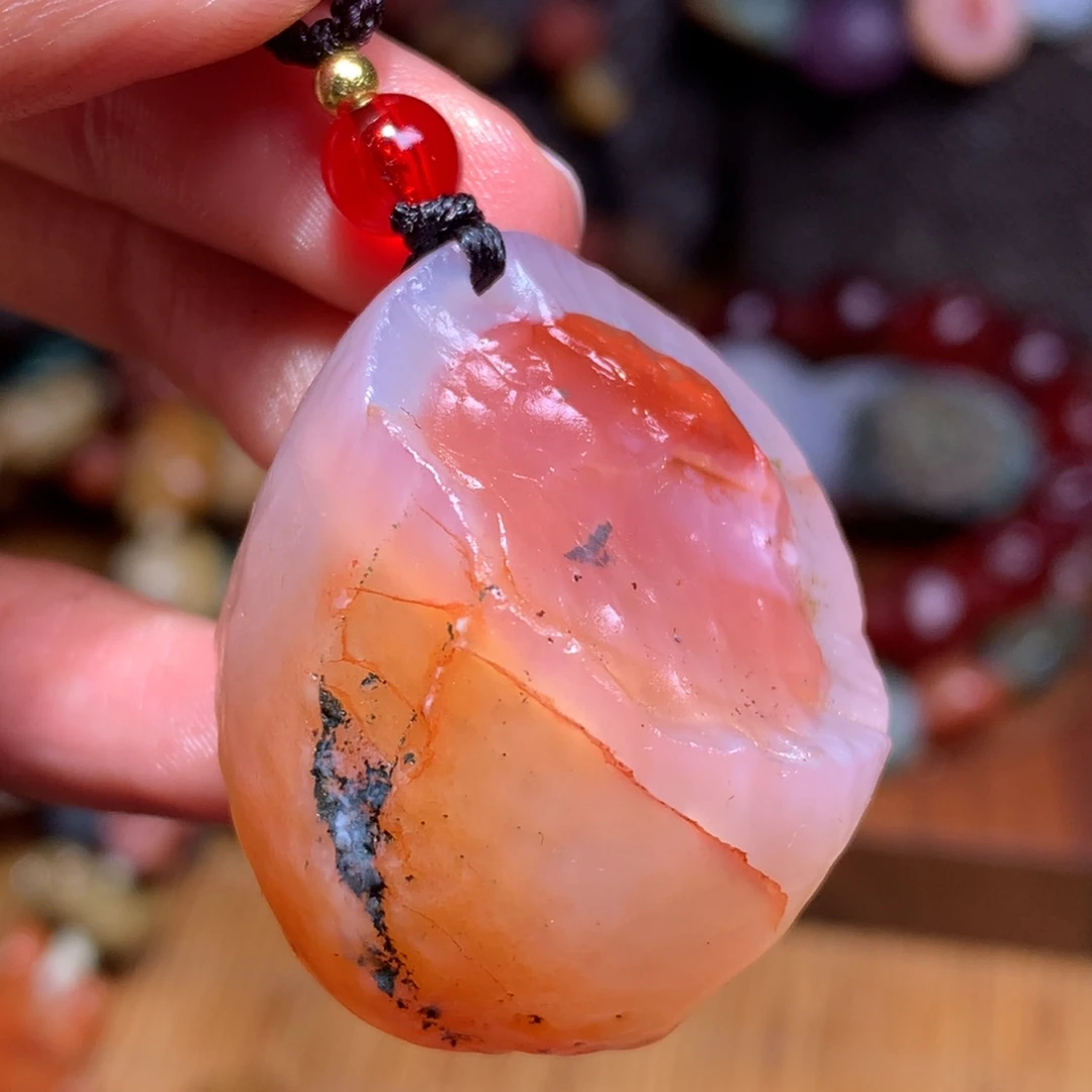 未镶嵌玛瑙/玉髓珠宝半成品