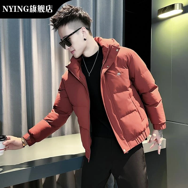 NYING2025新款潮牌男士本命年外套秋冬季外套休闲潮流痞帅棉衣潮