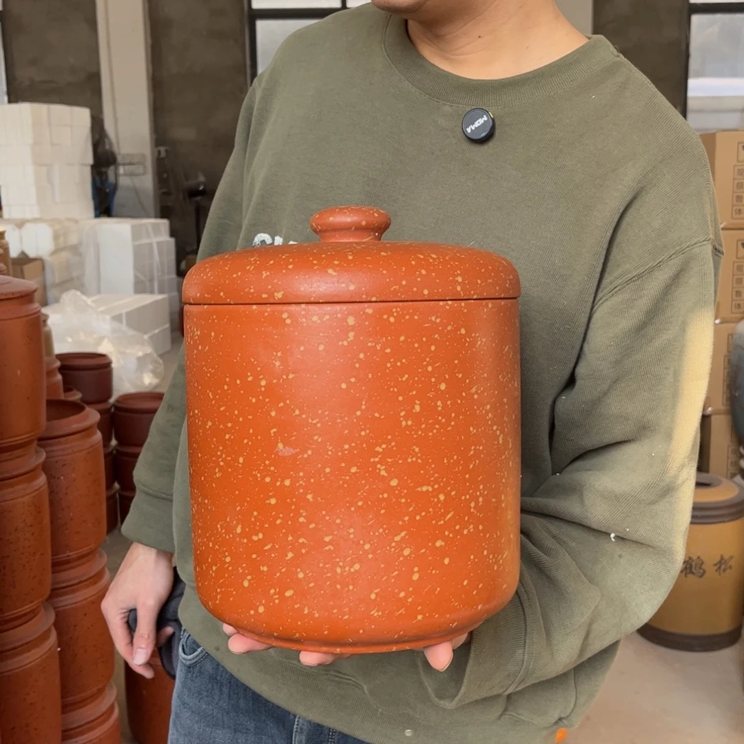 茶叶罐紫砂8 饼茶叶罐