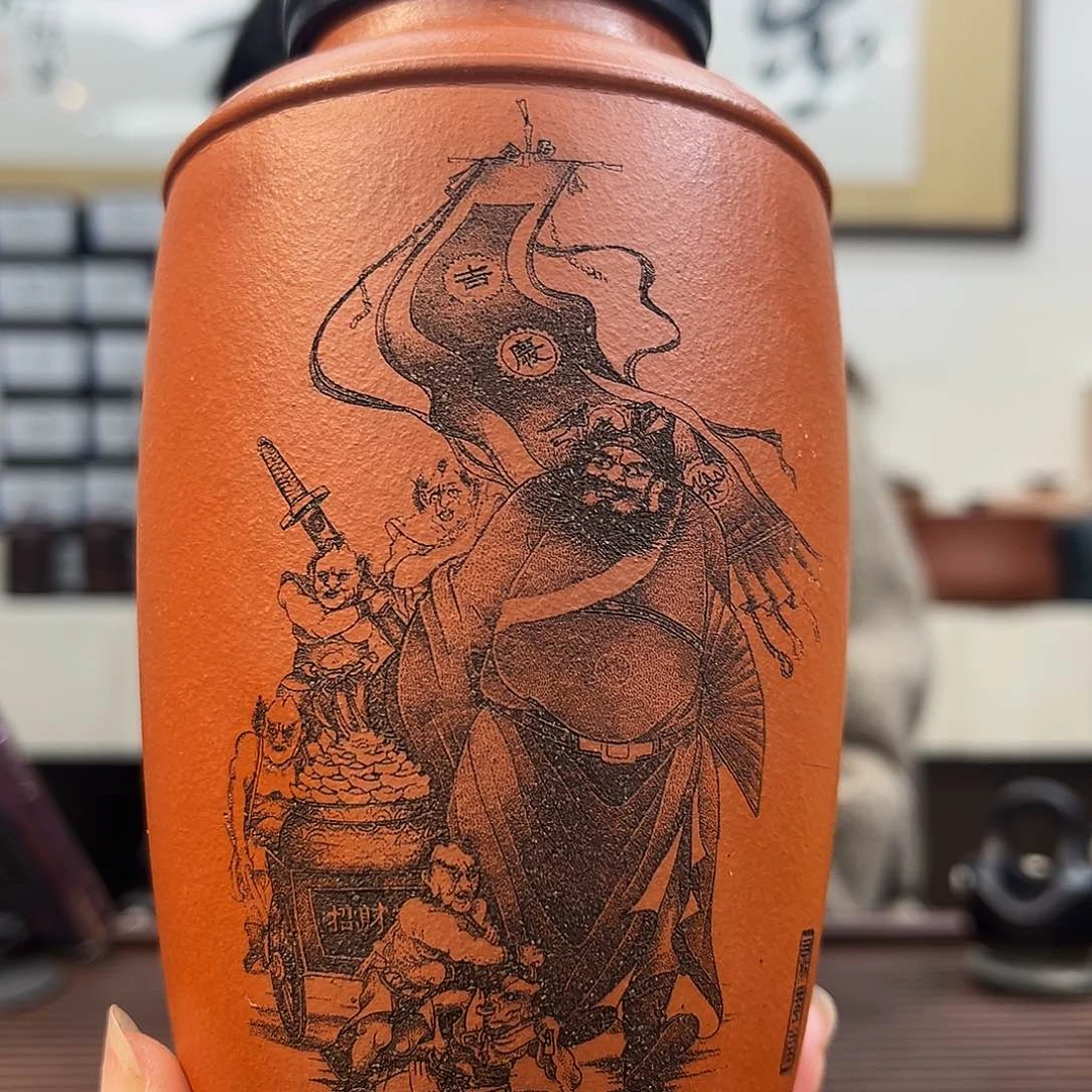 紫砂茶叶罐精品紫砂杯