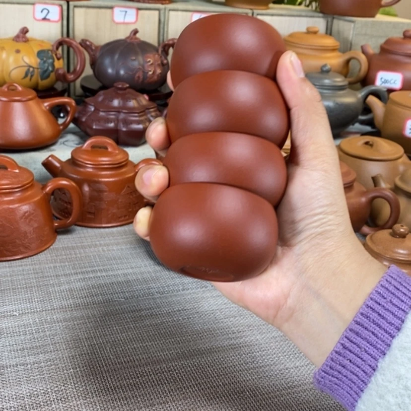 【闪购商品】紫砂茶壶客人杯60毫升