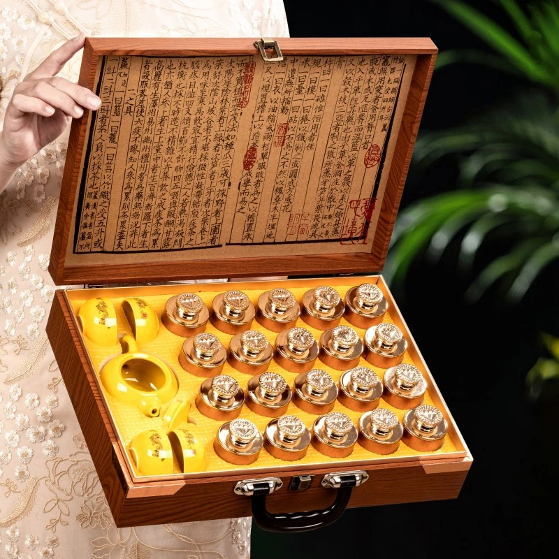 正宗福建安溪原产地兰花香铁观音罐装礼盒送精美茶具春节送礼