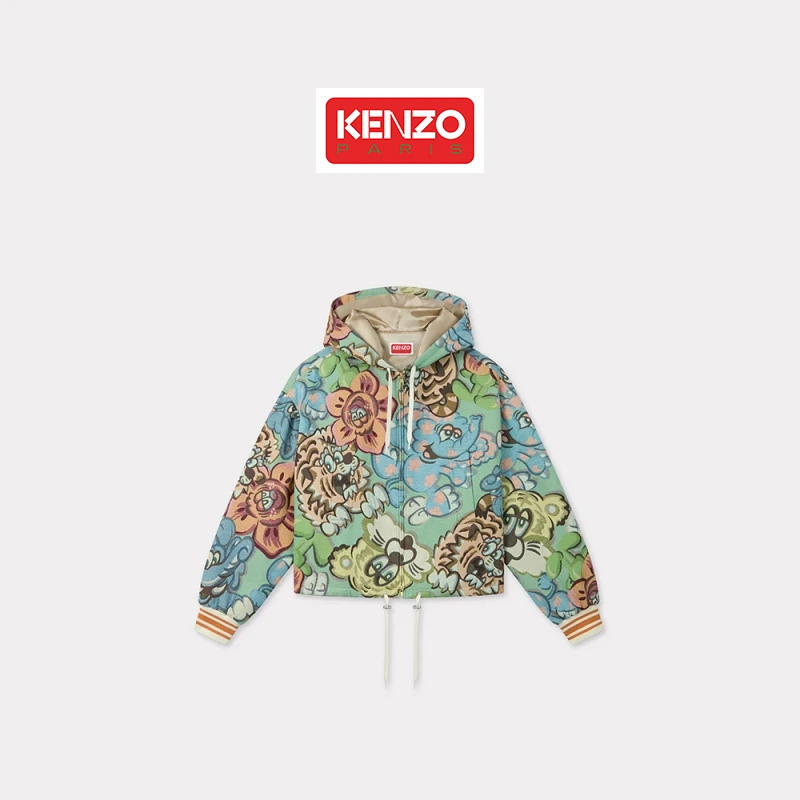 【折扣甄选】KENZO X VERDY系列 25春夏新品男士箱型宽松时尚外套