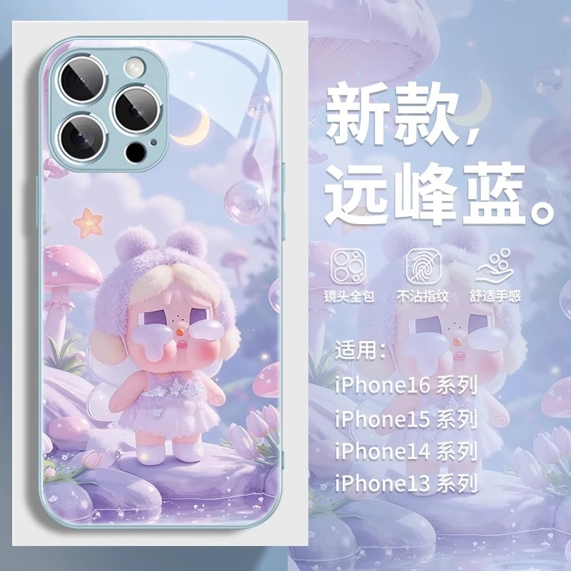 适用苹果16/华为pura80/小米15/vivo/oppo哭娃crybaby网红手机壳