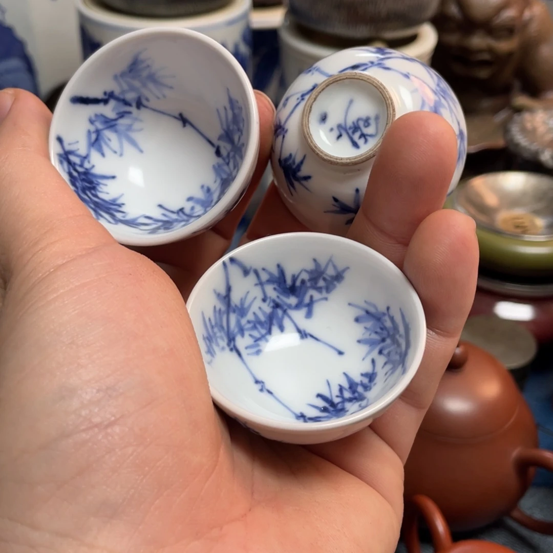 夏***实两个核桃核桃两个球 茶杯