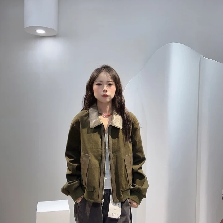 *****真皮皮衣翻毛皮637