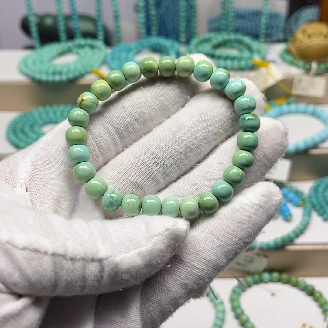 绿松石未镶嵌手链