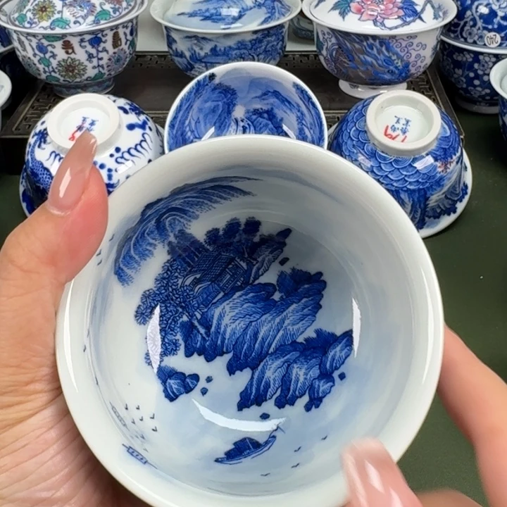 景德镇纯手工手绘茶器