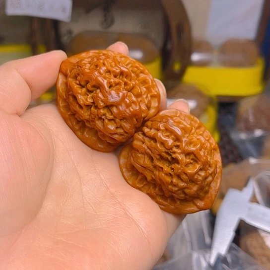 文玩核桃吊坠官帽