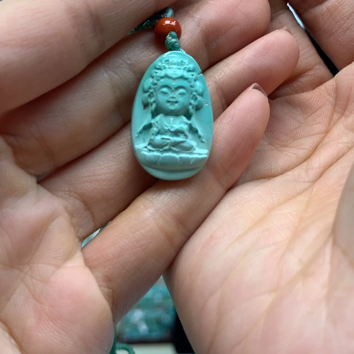 绿松石未镶嵌配饰