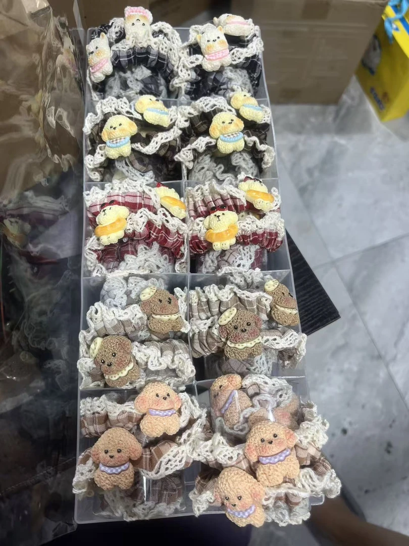 （发5个）发圈发绳发饰精致弹力气质高弹小肠圈头饰