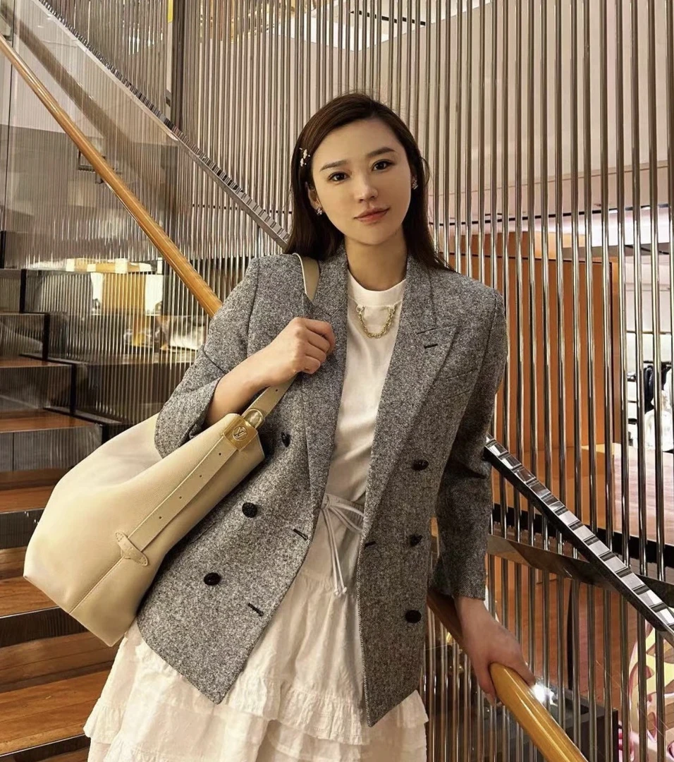 99新 LouisVuitton/路易威登 cc927  24ss老花满印西装外套 36码