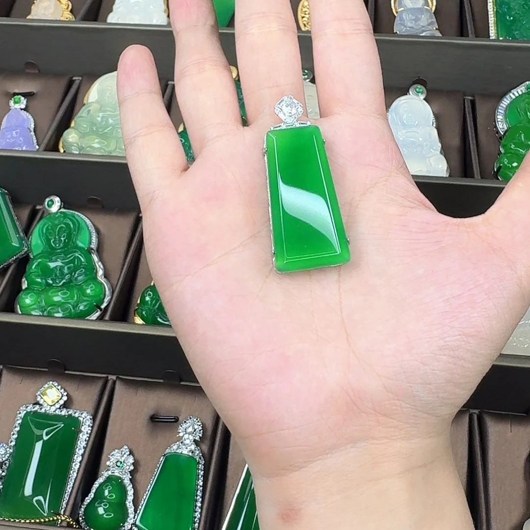 吊坠925银无无事牌