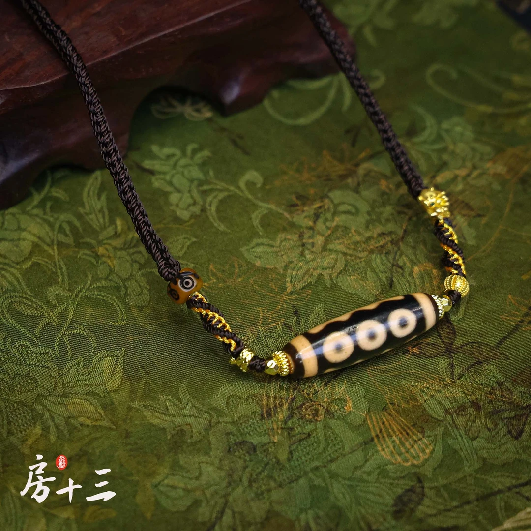 【十三专属】新款五眼玛瑙锁骨链