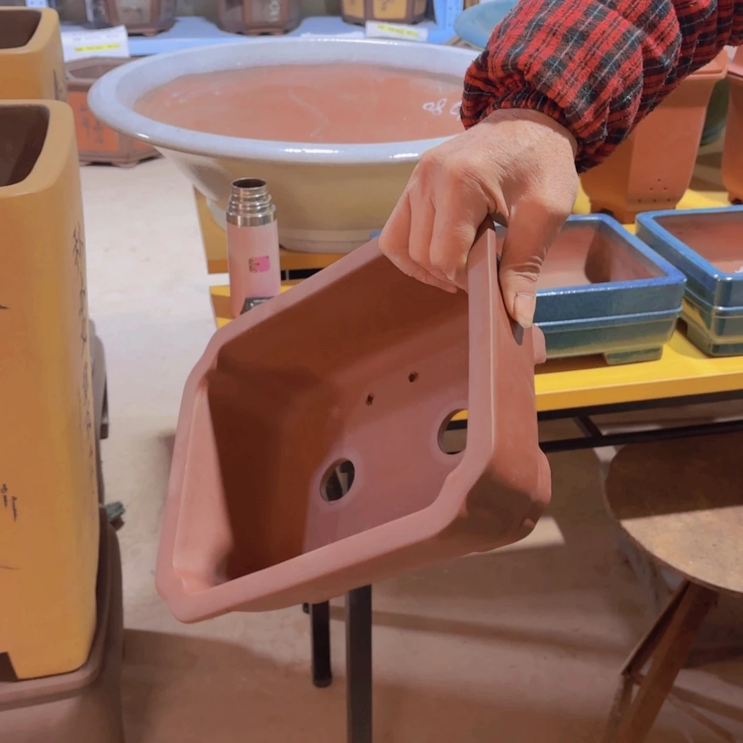 紫砂抽角小马槽大号